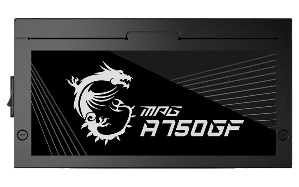 OPRAVENÉ - MSI zdroj MPG A750GF/ 750W/ ATX/ akt. PFC/ 10 let celková záruka/ 140mm ventilátor/ modulární kabeláž/ 80PLUS...