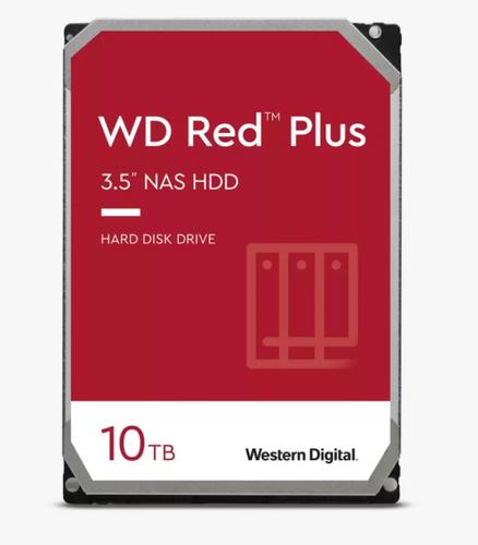 WD Red Plus 10TB NAS HDD SATA3 – 7200 ot/min, 256MB cache, 24/7 RAID