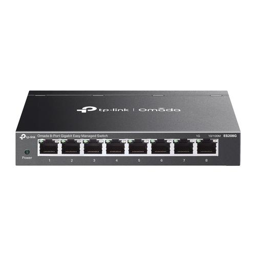 TP-LINK ES208G Omada 8portový gigabitový Easy Managed Switch