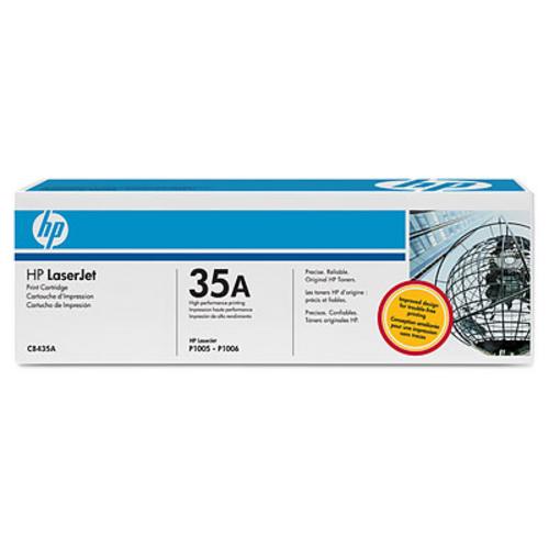 HP CB435A originální toner černý č.35A cca 1500str. (pro LJ P1005, P1006)