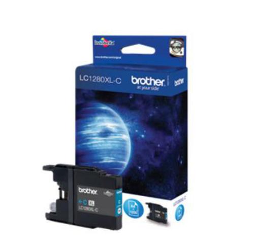 BROTHER LC-1280XLC originální náplň azurová cca 1200 stran pro MFC-J6510DW, MFC-J5910DW, MFC-J6910DW