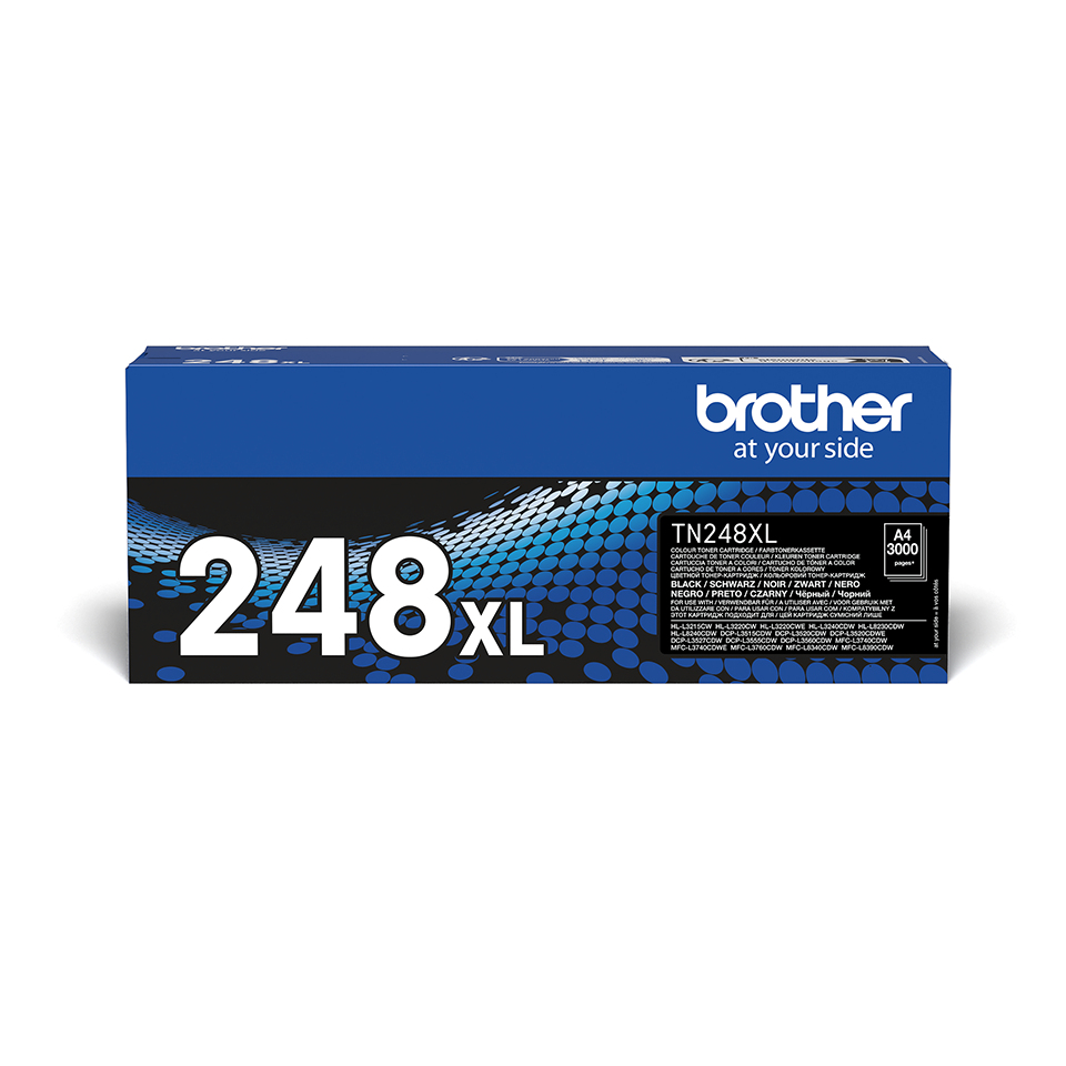 Brother - TN248XLBK, černý toner (až 3 000 stran)