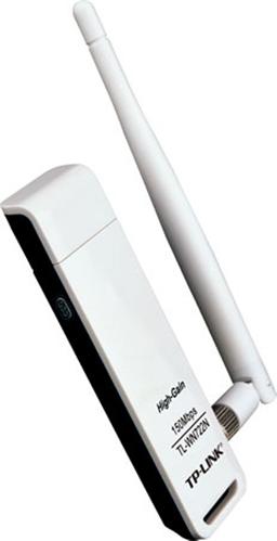 TP-LINK TL-WN722N Wifi USB adapter, 150 Mbps, RSMA externí anténa 4dB - náhrada 422g