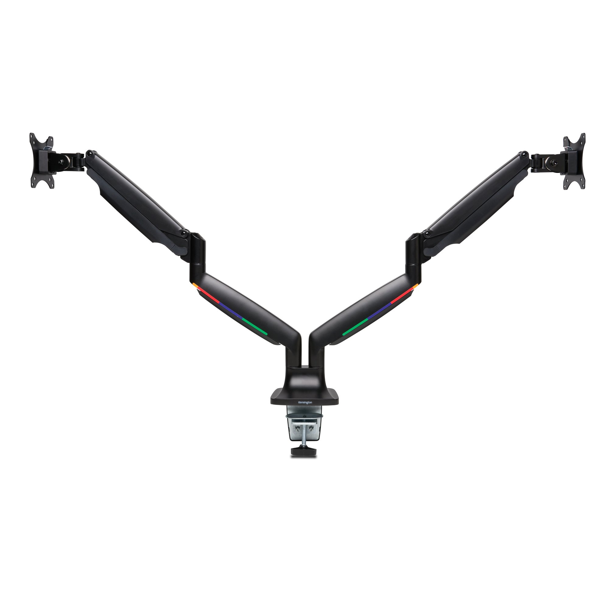 Kensington One-Touch Height Adjustable Dual Monitor Arm - Black