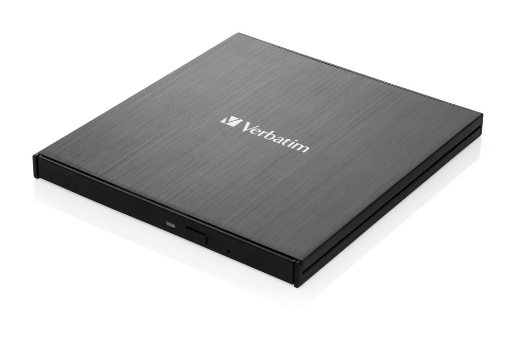 VERBATIM Externí Blu-ray Slimline Ultra HD 4K vypalovačka USB 3.1 Gen 1 (USB-C)