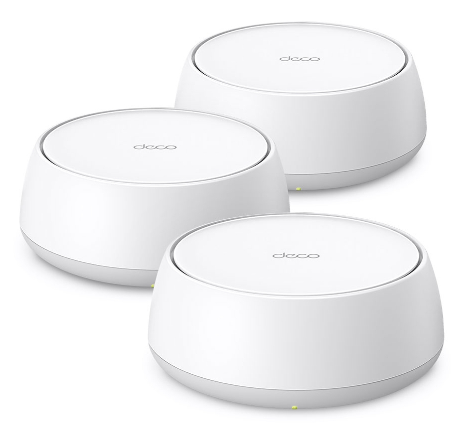 TP-Link Deco BE25(3-pack) - BE3600 Systém Mesh WiFi 7 pro celou domácnost, HomeS
