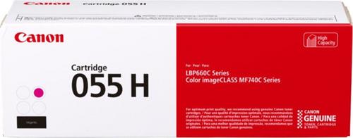 CANON CRG 055 H originální toner magenta pro LBP664Cx, LBP663Cdw, MF746Cx, MF744Cdw, MF742Cdw