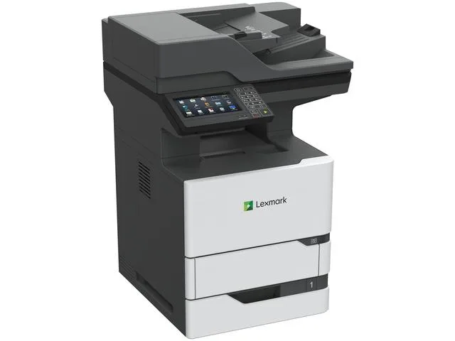Lexmark MX722adhe – 7palcový dotykový displej, podavač dokumentů na 200 listů a zásobník na 550 listů