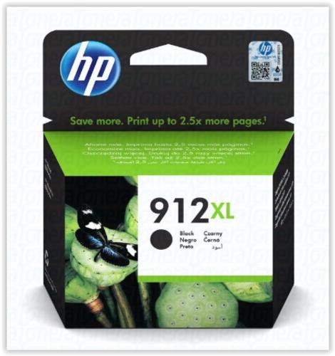 HP 3YL84AE náplň č.912XL černá inkoustová kazeta (cca 720 stran) OfficeJet 8013, 8022, HP OfficeJet Pro 8023