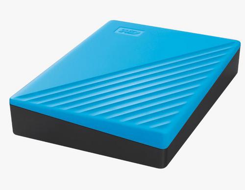 WDC WDBPKJ0040BBL My Passport externí HDD 4TB USB 3.2 Gen1 2.5" modrý