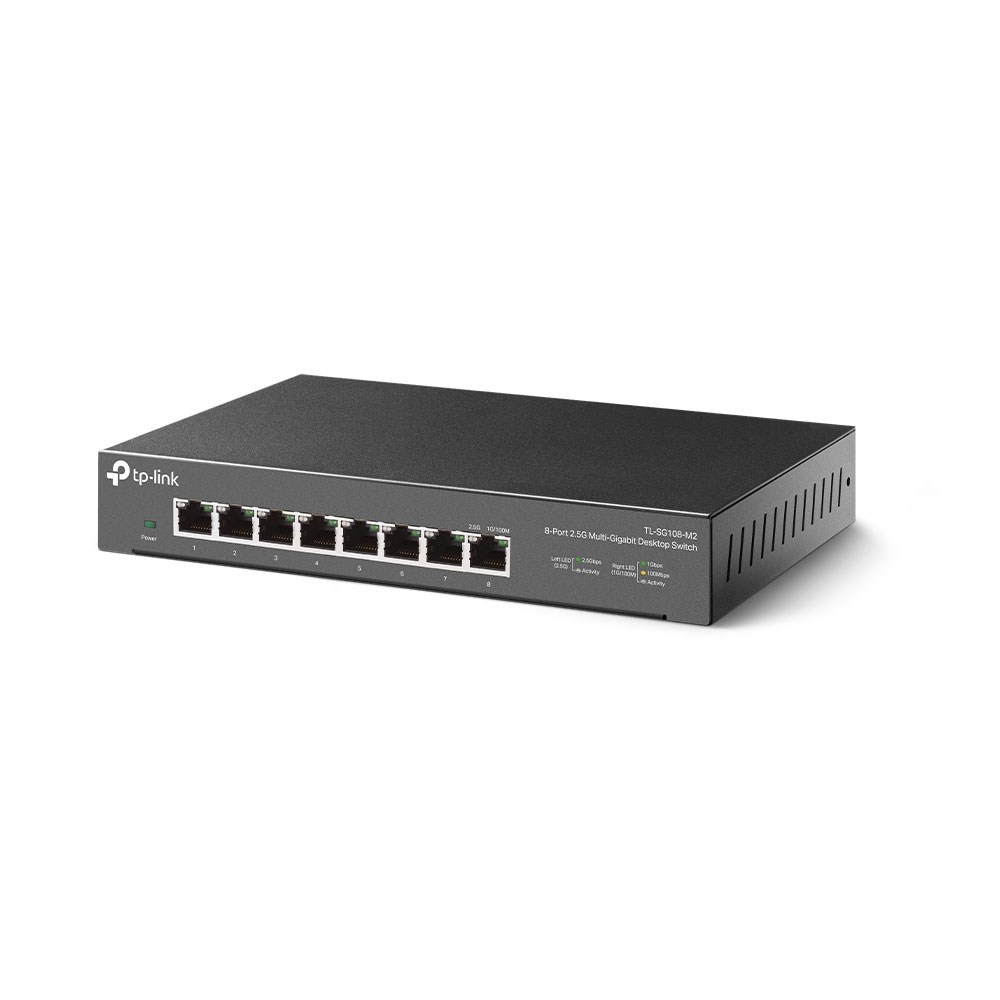 TP-Link TL-SG108-M2 Switch 8 port Multi Gigabit 100M/1G/2.5G