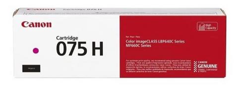 CANON 075 H M originální toner magenta pro LBP645cdw, LBP647cdw, MF664Cdw a MF667Cdw