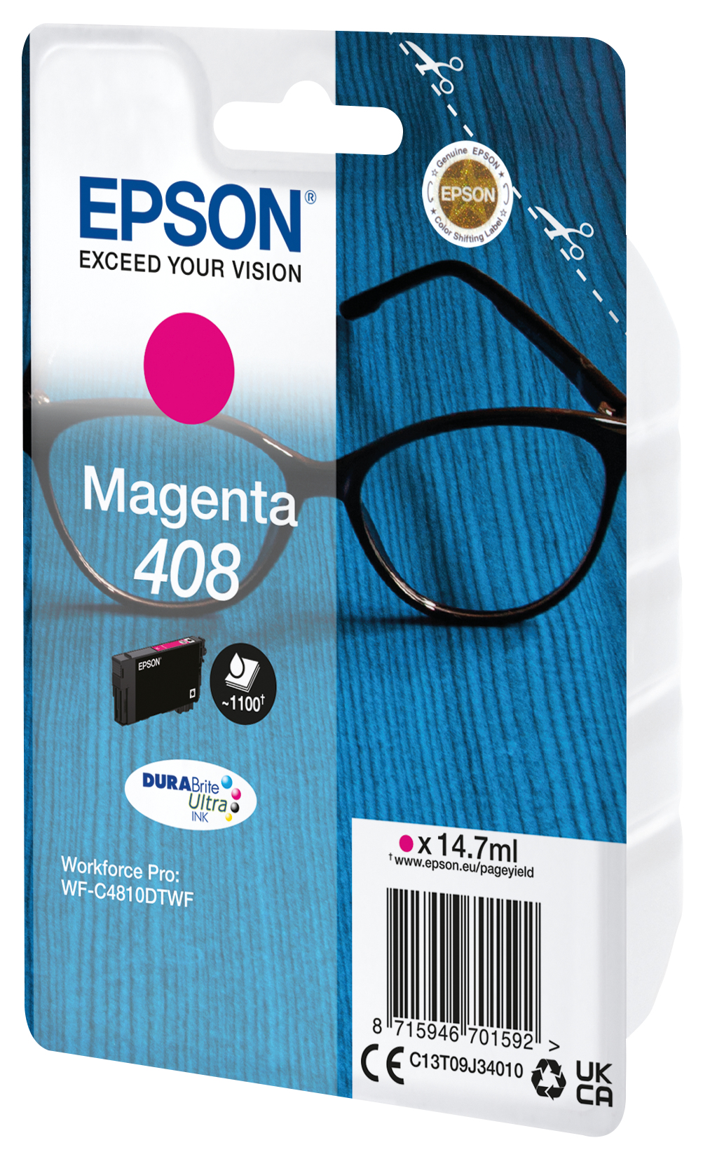 EPSON cartridge T09J3 magenta (brýle)
