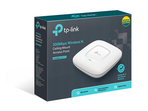 TP-LINK EAP115 Wireless N 300 Mbit/s bezdrátový přístupový bod s montáží na strop