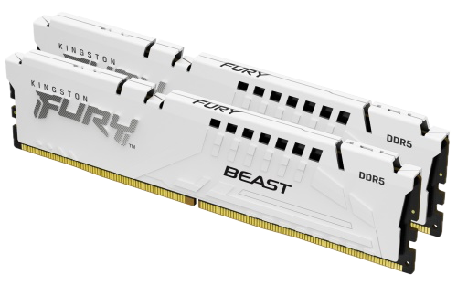 KINGSTON 32GB DDR5 6000MHz CL30 Fury Beast EXPO a XMP, bílá
