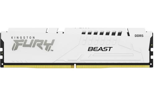 KINGSTON 32GB DDR5 6000MHz CL30 Fury Beast EXPO a XMP, bílá