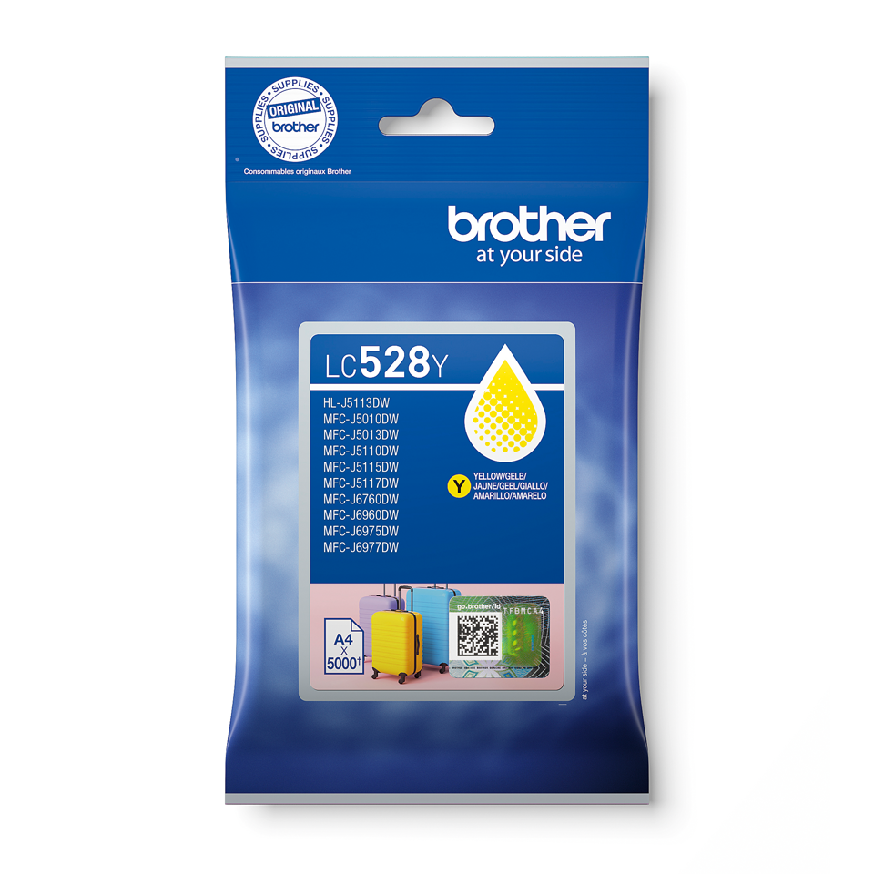 Brother LC528Y – žlutá