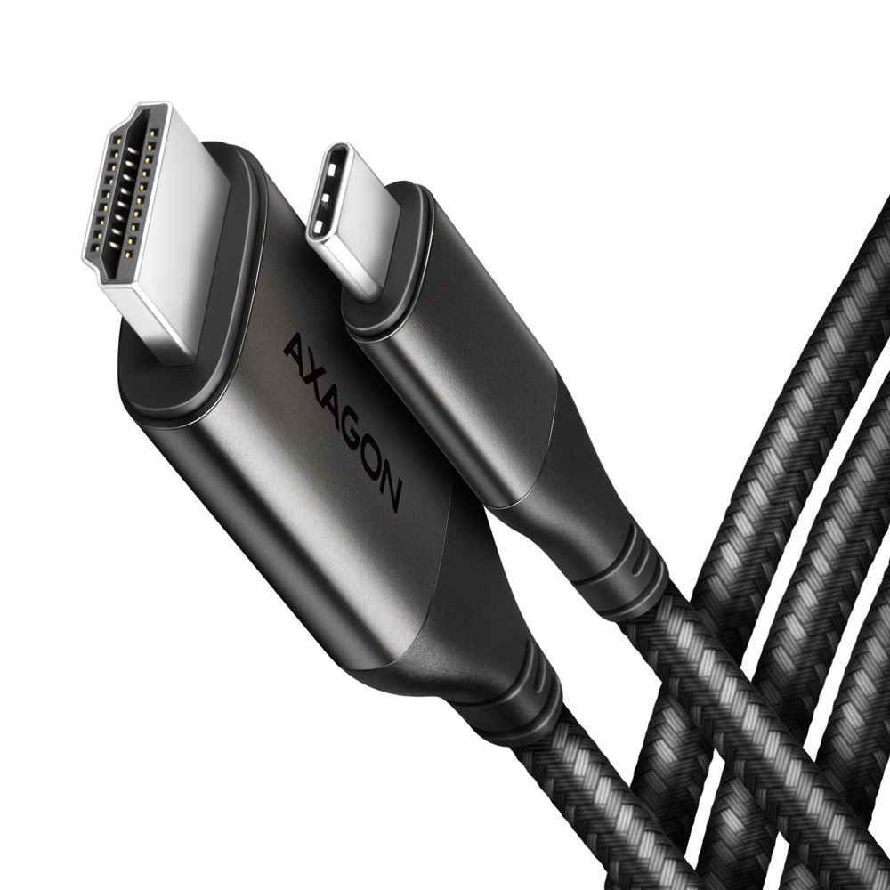 AXAGON RVC-HI2MC, USB-C -> HDMI 2.0A redukce / kabel 1,8m, 4K/60Hz