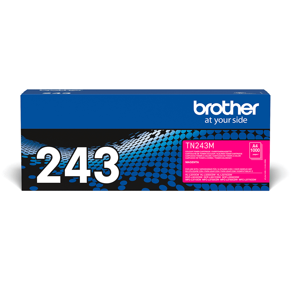 Brother - TN-243M, magenta toner (až 1 000 stran)