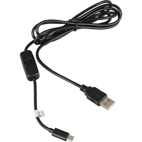 JOY-IT RASPBERRY PI USB A na Micro USB napájecí kabel s vypínačem 1,5m
