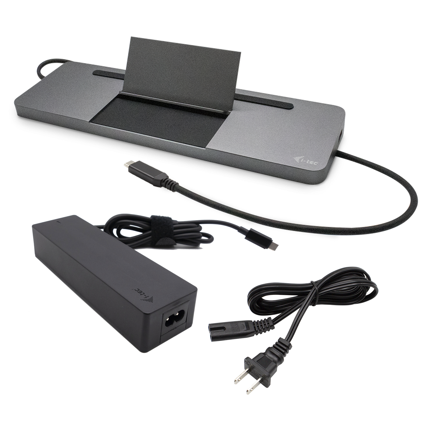 I-tec USB-C Metal Ergonomic 4K 3x Display Docking Station with Power Delivery 85