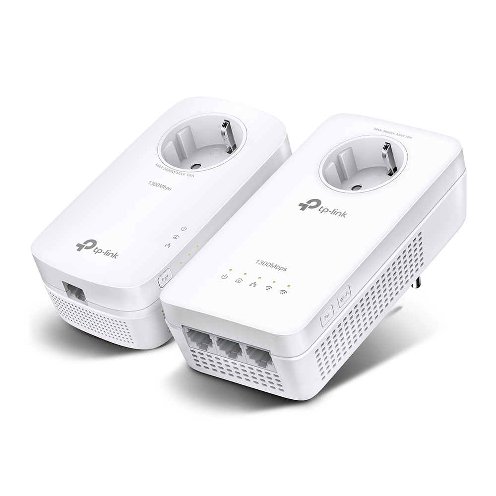 TP-Link TL-WPA8631PKIT - AV1300 Powerline AC1200 Wi-Fi Kit, 1x GLAN - OneMesh