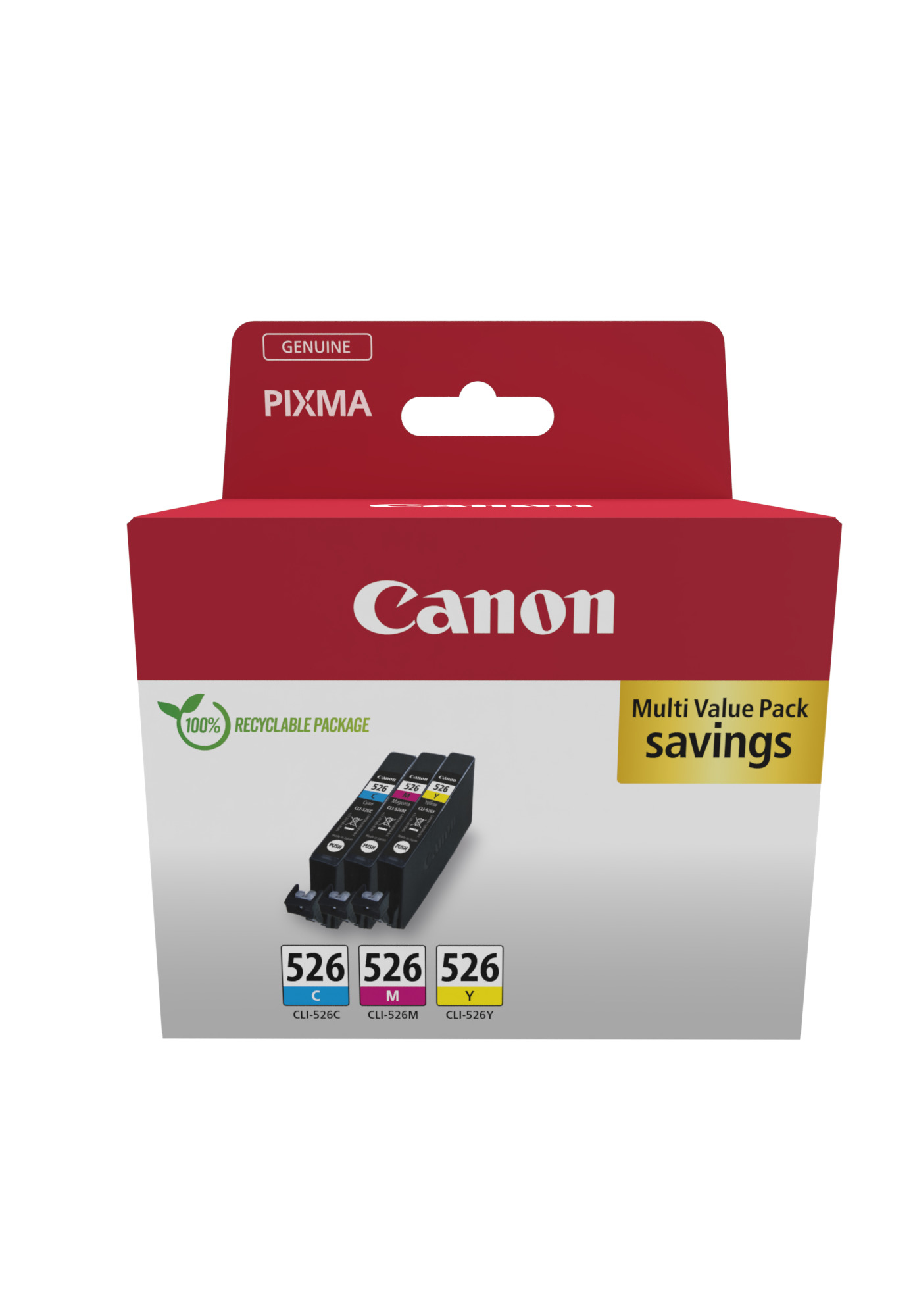 Canon cartridge CLI-526 C/M/Y/MultiPack / 3x9ml