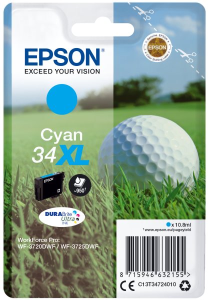 Epson T3472 – azurová