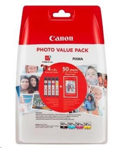 CANON PGI-580 /CLI-581 BK /PGI-580/CLI-581 XL BK/CMYK Multi-pack originální náplň