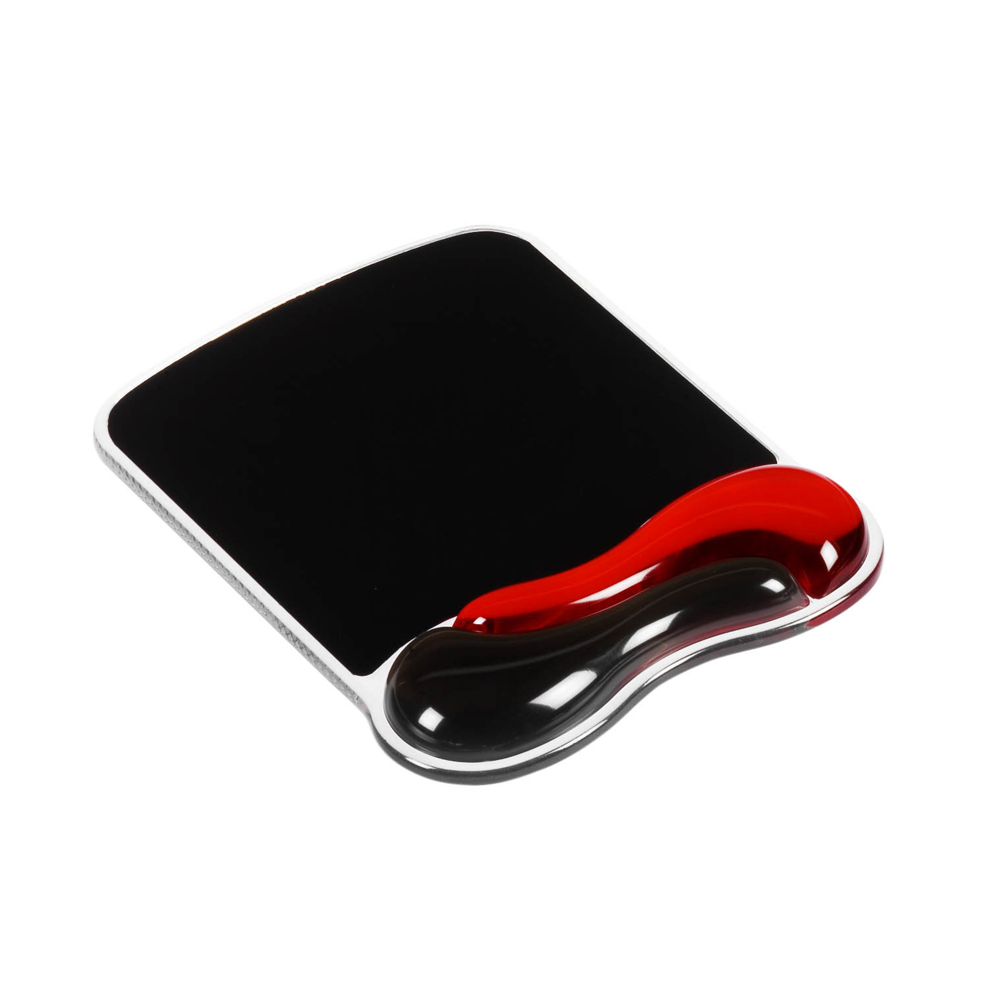 Kensington podložka pod myš Duo Gel Mouse Pad - černo-červená