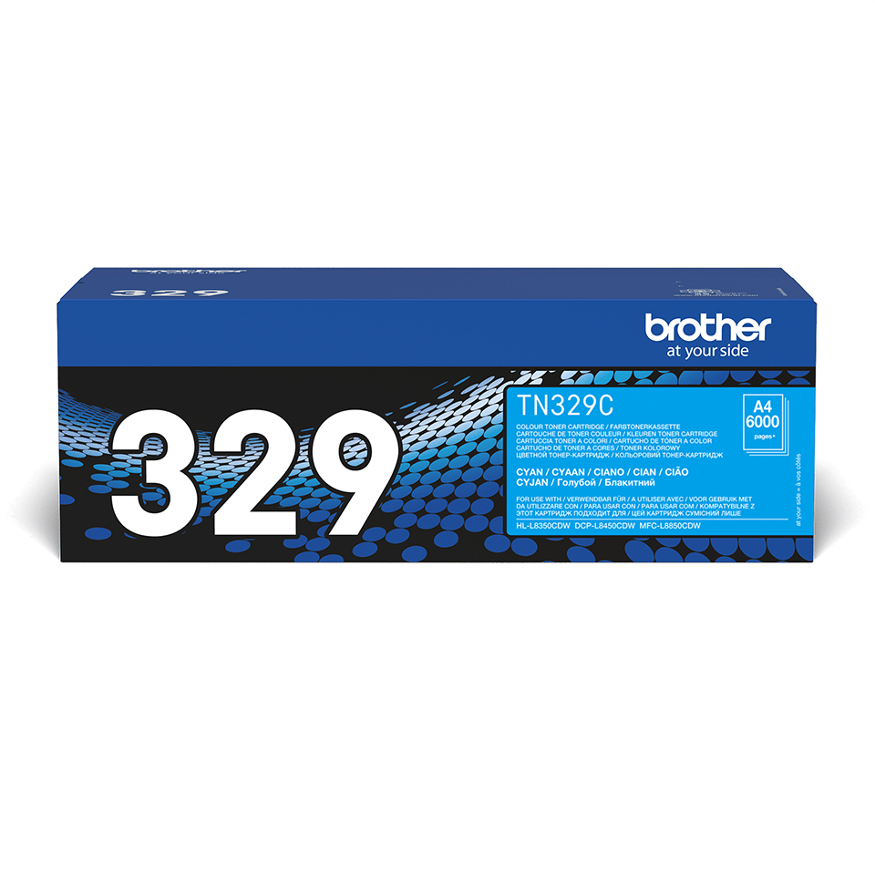 Brother - TN-329C, toner cyan, 6 000 str.