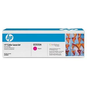 HP CC533A originální toner purpurový 304A (magenta CLJ CP2025, CM2320)