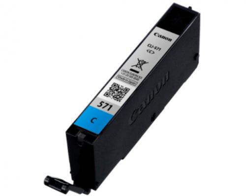 CANON CLI-571C XL originální náplň azurová velká (CLI-571XL C, CLI571CXL, CLI571XLC)