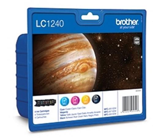 BROTHER LC-1240 originální sada inkoustů + černá