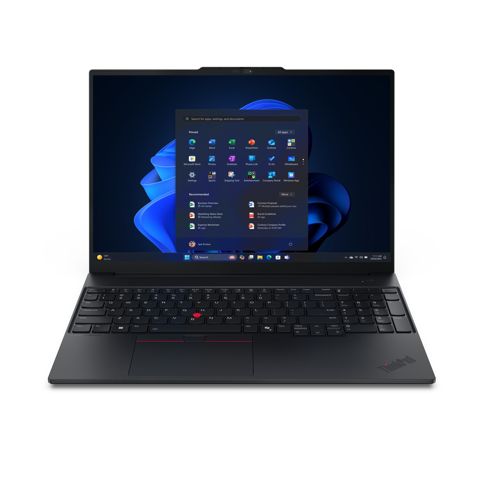 Lenovo ThinkPad E16 G3 Ryzen 7 250/32GB/1TB SSD/16" WUXGA IPS/3yOnSite/Win11 Hom