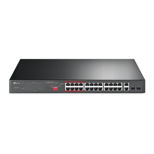 TP-LINK TL-SL1226P 24-portový 10/100Mb/s + 2-portový gigabitový Unmanaged PoE Switch
