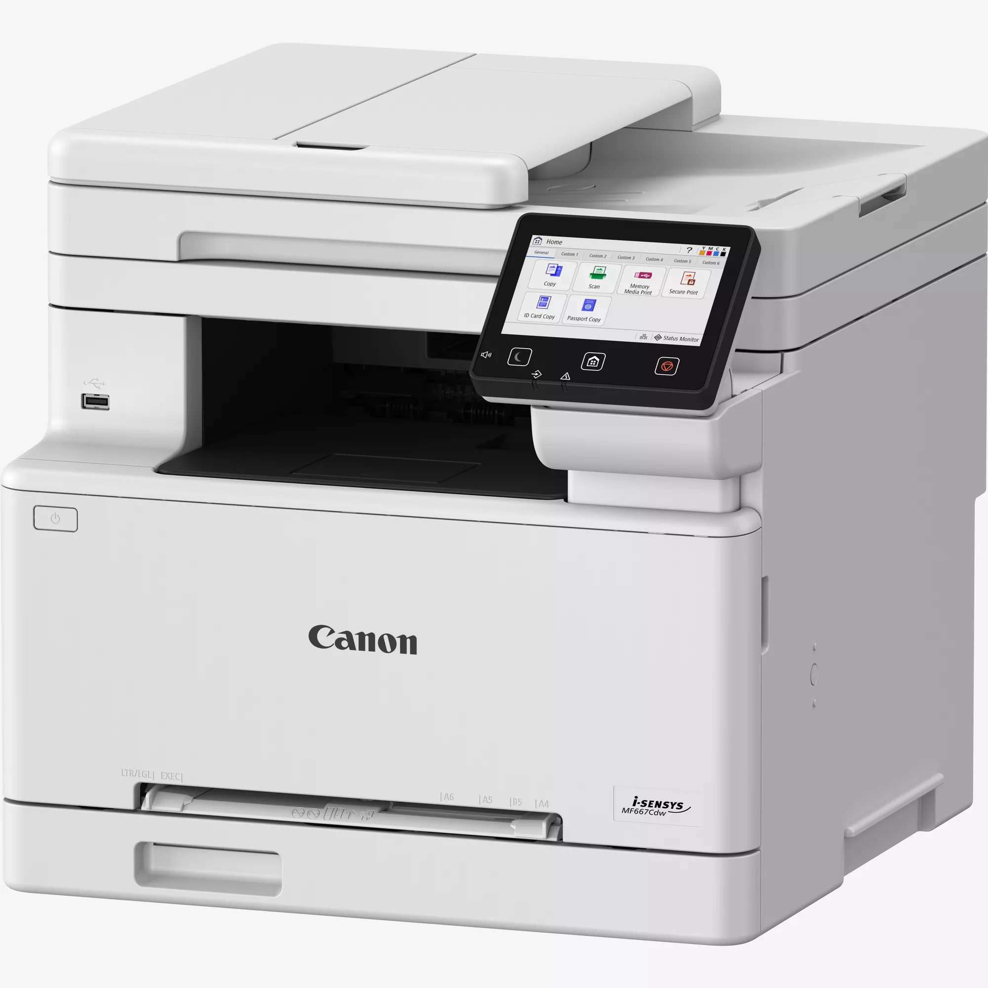 Canon i-SENSYS MF667Cdw - PSCF/A4/WiFi/LAN/SEND/DADF/duplex/PCL/PS3/colour/25ppm