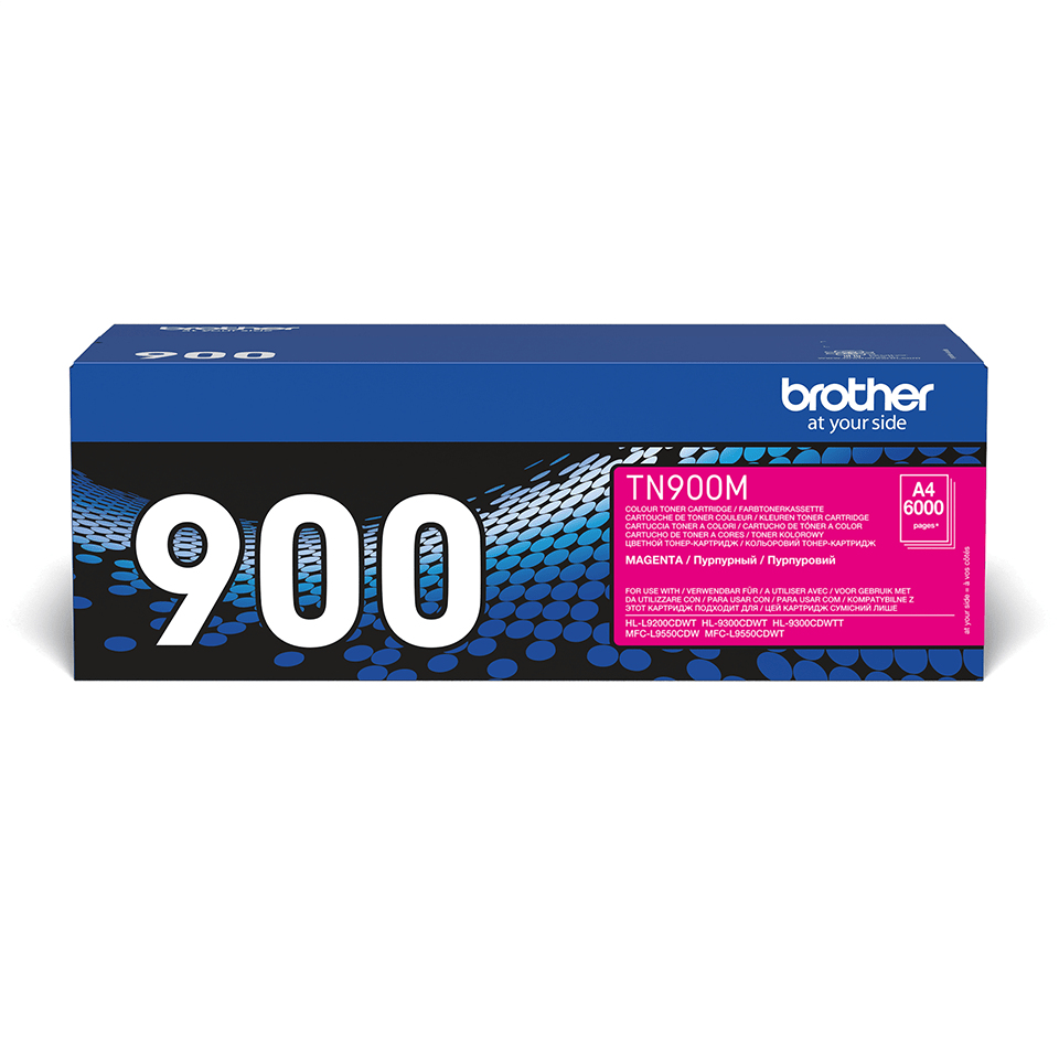 Brother - TN-900M, toner magenta, 6 000 str.