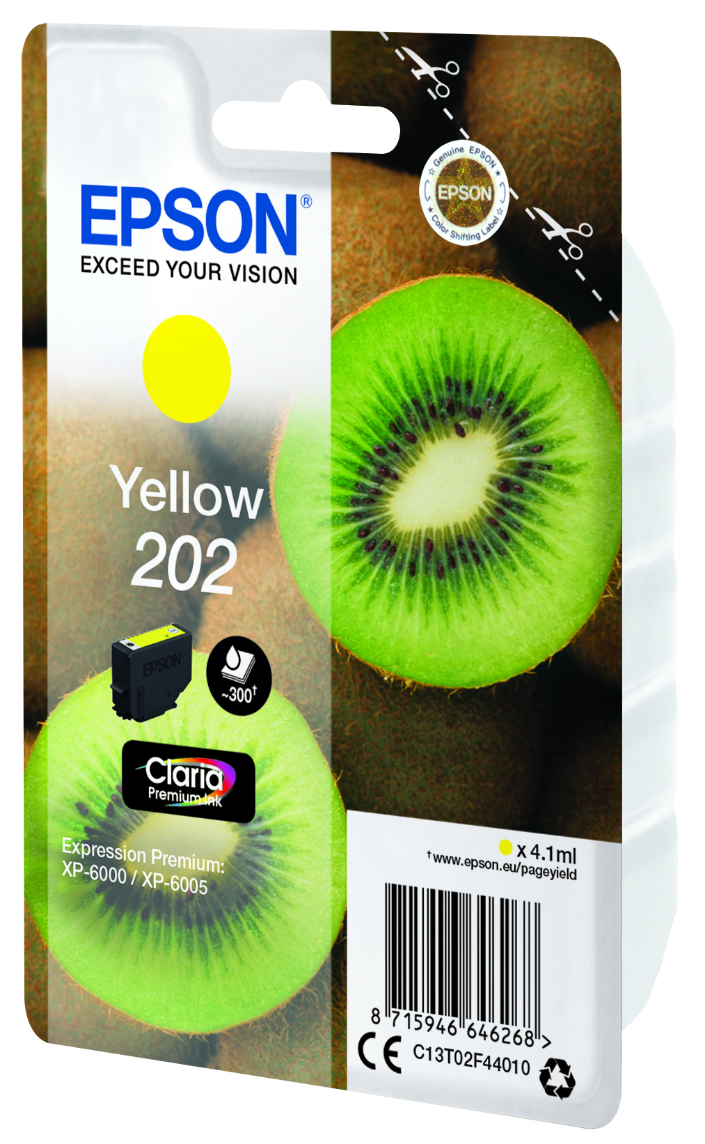 EPSON cartridge T02F4 yellow (kiwi)