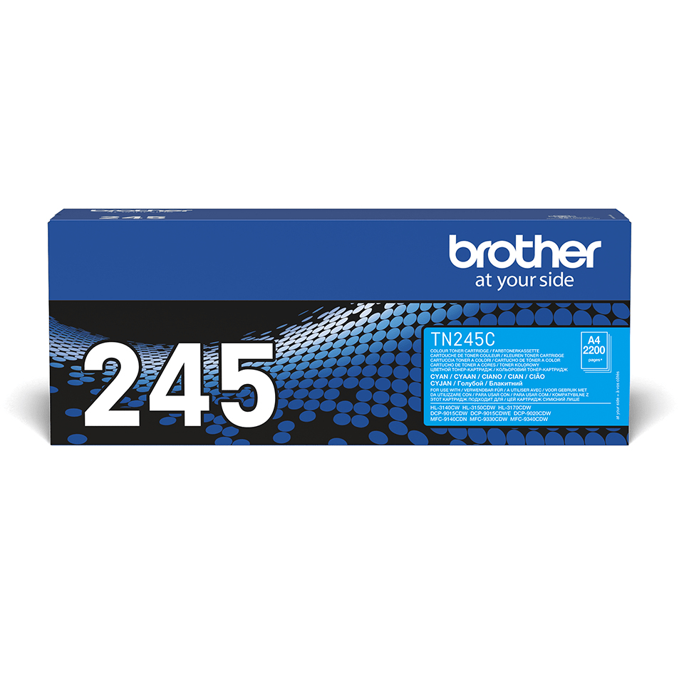 Brother - TN-245C, cyan toner (až 2 200 stran)