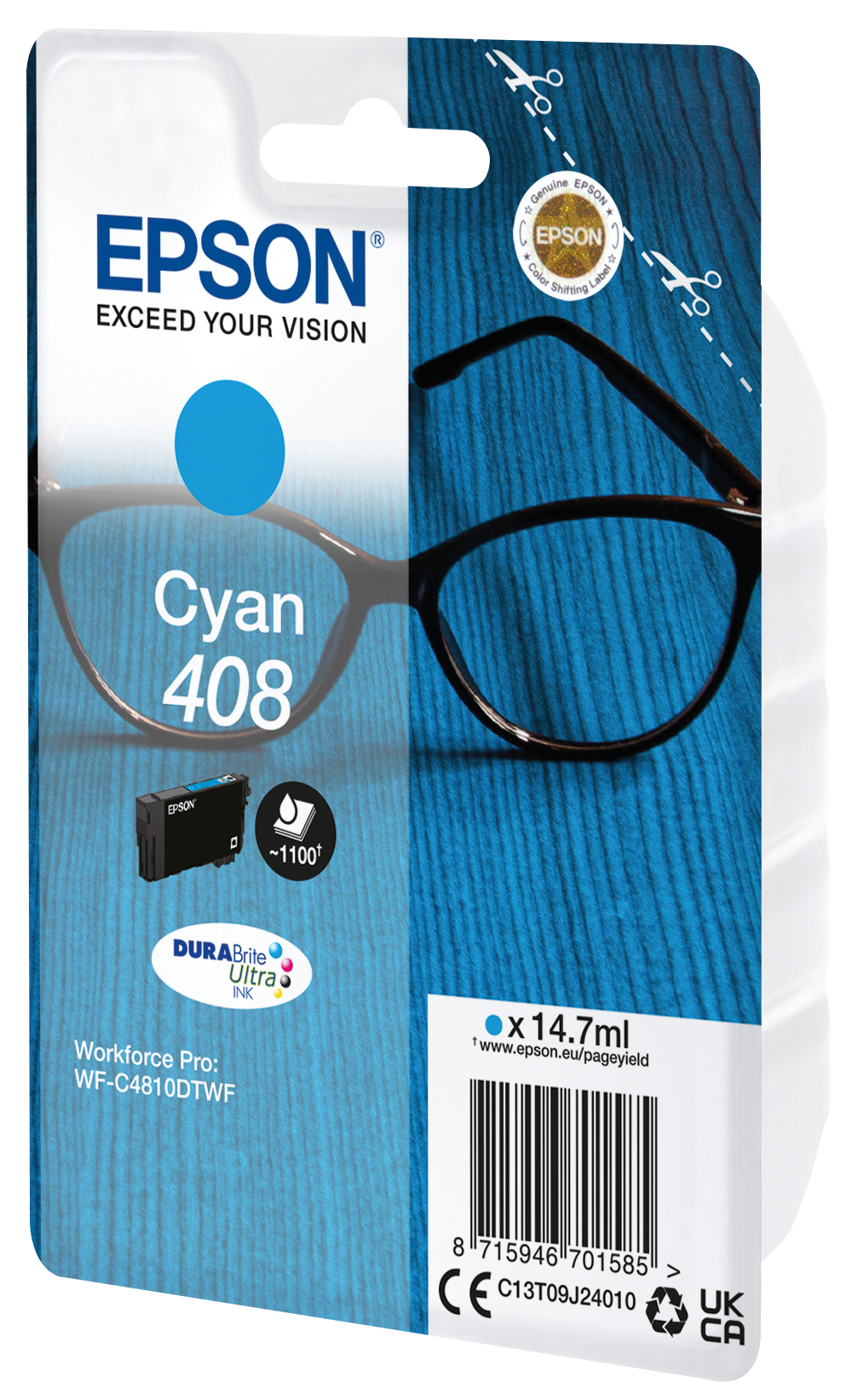 EPSON cartridge T09J2 cyan (brýle)