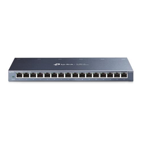 TP-LINK TL-SG116 GBit switch, 16x 10/100/1000Mbps 16port, steel case