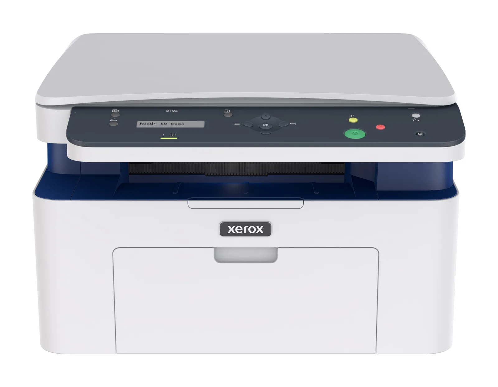 Xerox B105 – pohled zepředu