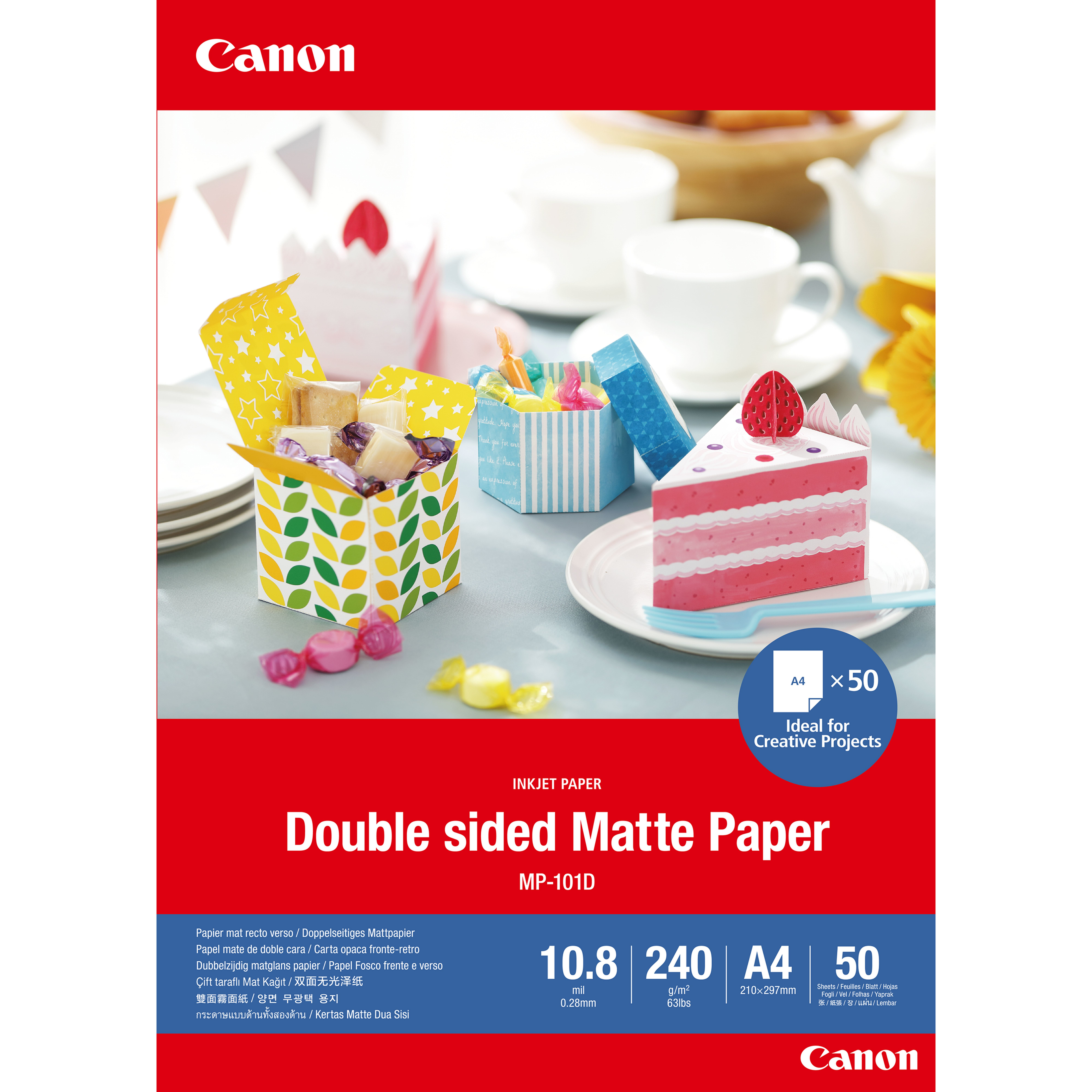 Canon fotopapír DOUBLE MATTE PHOTO PAPER A4 50 sheets