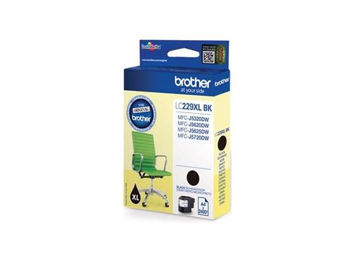 BROTHER LC-229XL BK originální inkoustová náplň černá