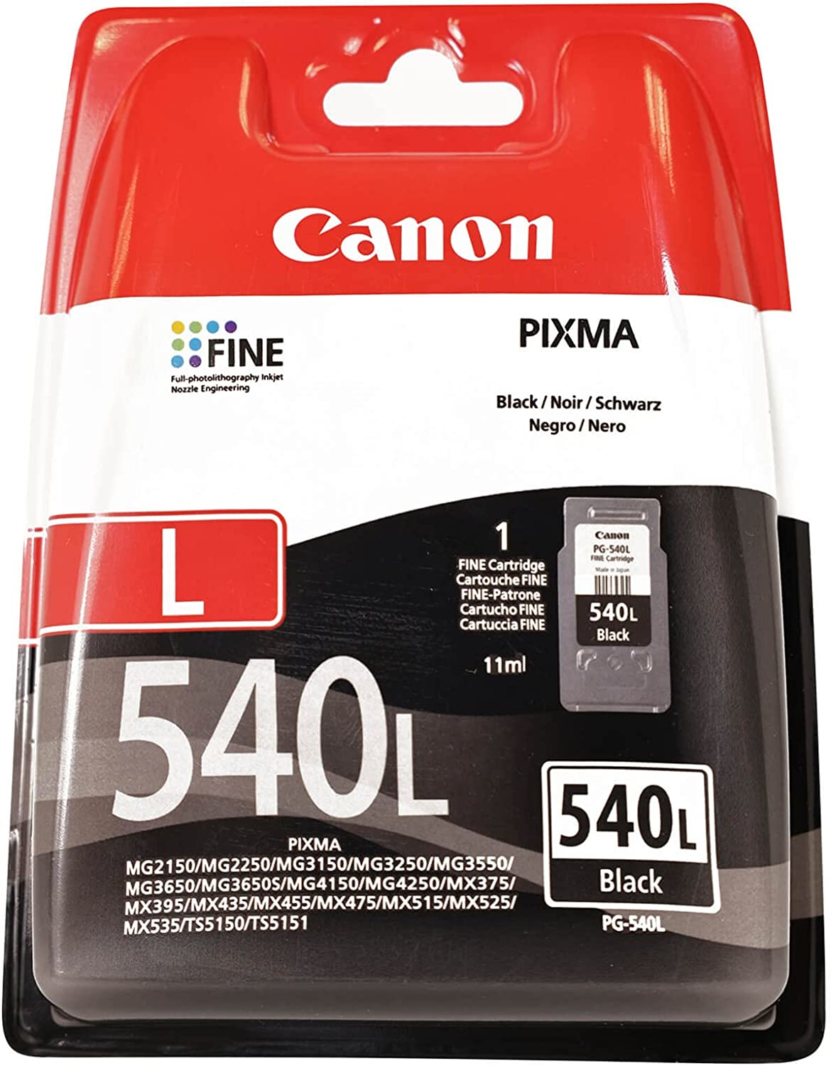 Canon cartridge PG-540L/Black/300str.