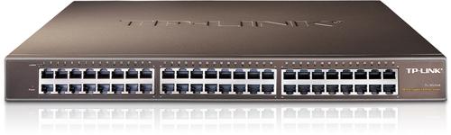 TP-LINK TL-SG1048 GBit switch 48port 48x 10/100/1000Mbps, 48port, 19" rackmount steel case