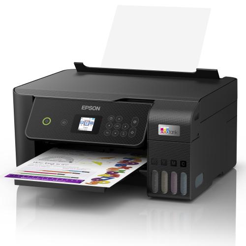 Epson EcoTank L3280 – barevný displej, plochý skener a inkoustové nádržky na přední straně
