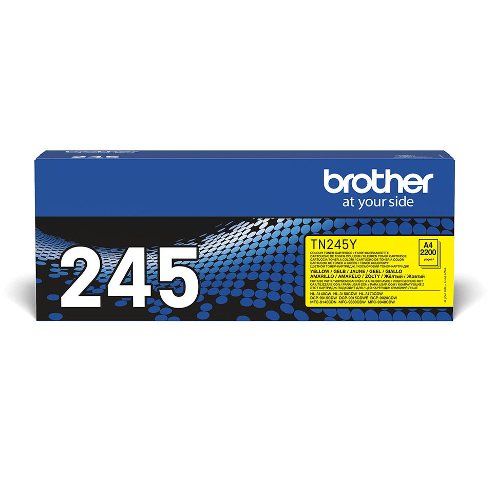 Brother - TN-245Y, yellow toner (až 2 200 stran)