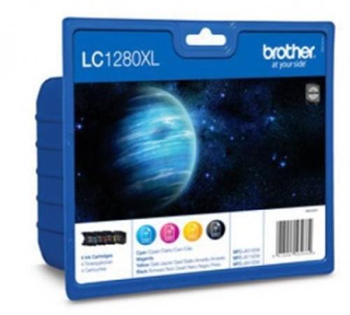 BROTHER LC-1280 originální sada inkoustů + černá